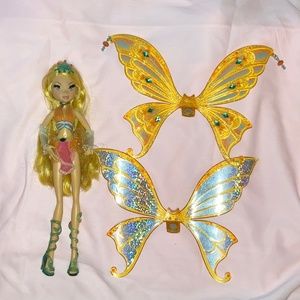 Winx Club Mattel Glam Magic Enchantix Stella Doll 2006/2007
